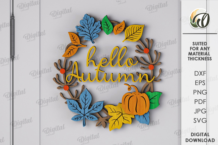 Hello Fall Clipart Image 5