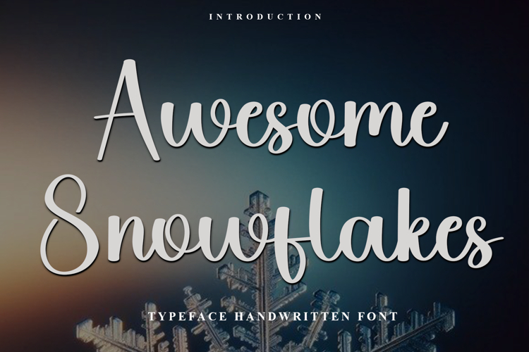 Awesome Snowflakes example image 1