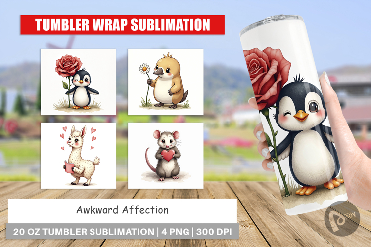 Awkward Affection Tumbler