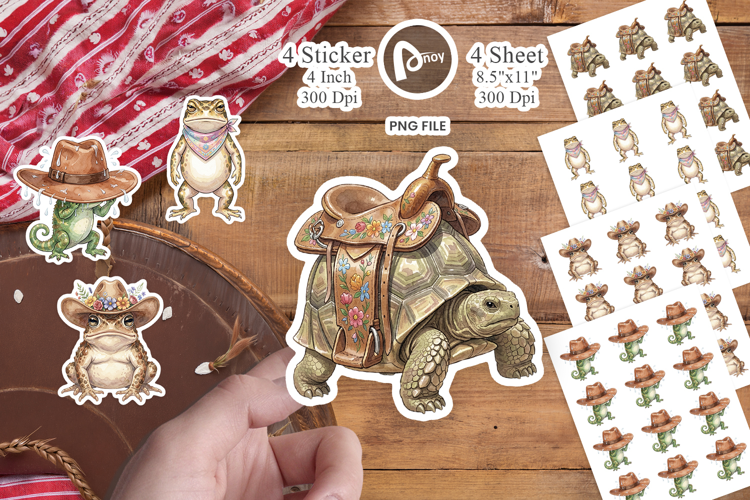 Awkward Desert Animal Sticker
