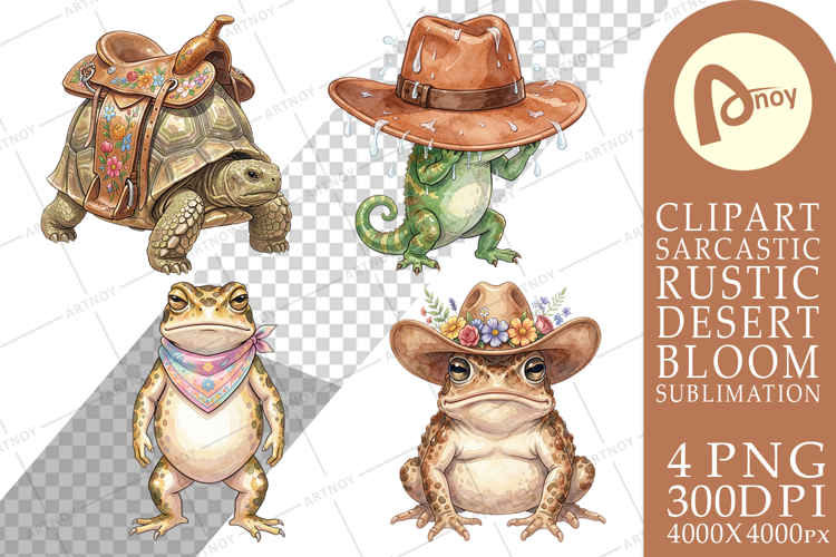 Awkward Desert Animal Sublimation