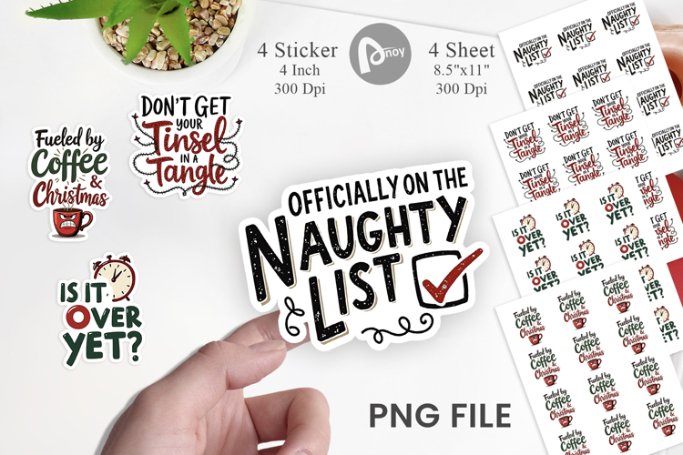 Awkward Christmas Quotes Sticker