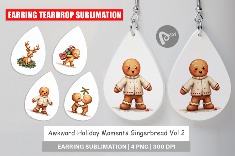 Earring Sublimation Designs Image 23