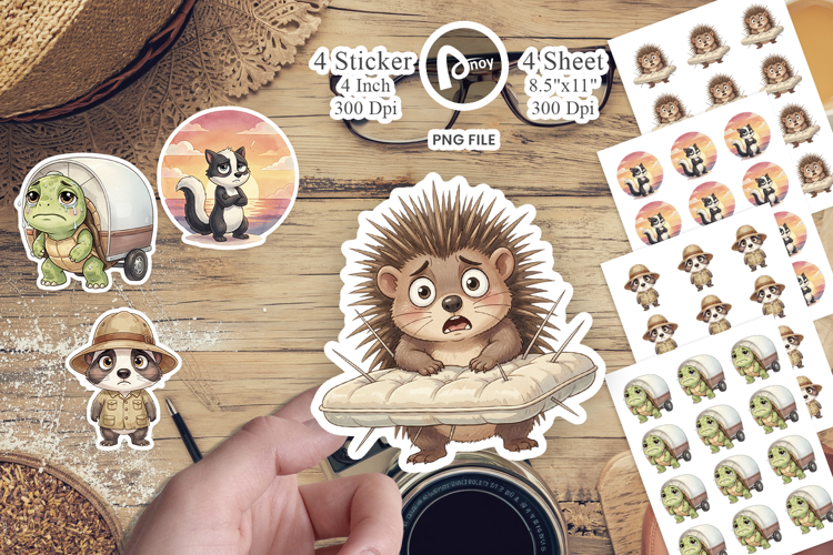 Awkward Wilderness Sticker