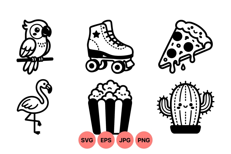 Cartoon Flamingo Image 18