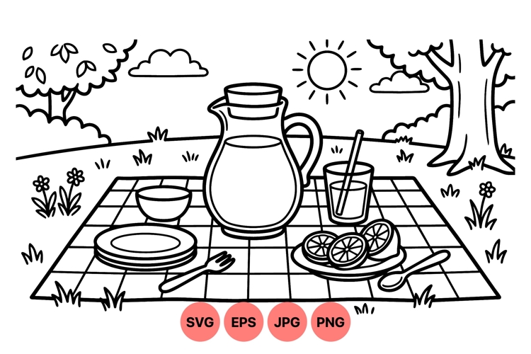 Dining Table Clipart Image 9