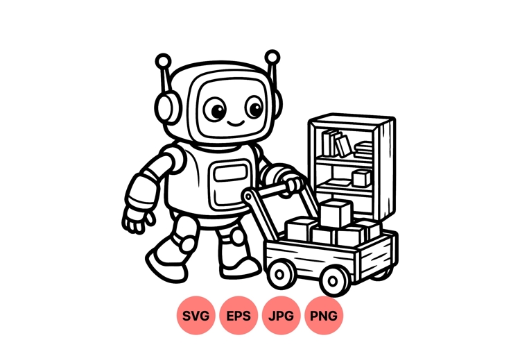 Robot Clipart Image 18