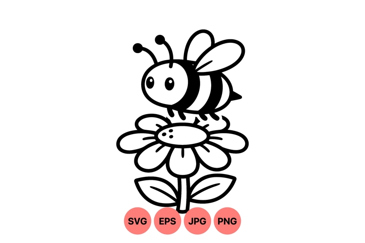 Bee Vector Image 10
