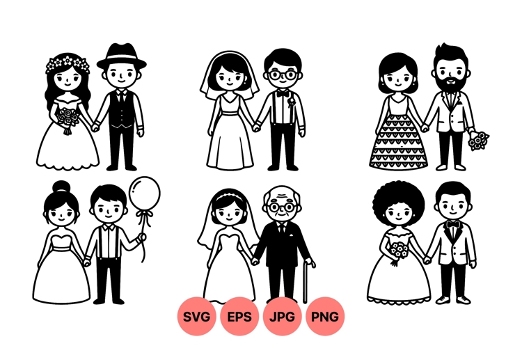 Couple Holding Hands Silhouette Image 16