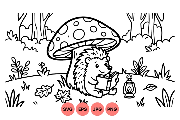 Mushroom Clipart Image 7