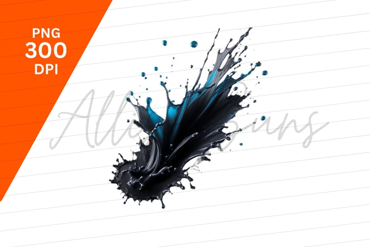 Paint Splatter Clipart Image 9