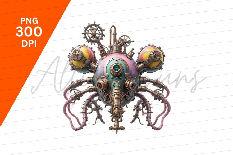 Steampunk Clipart Image 17