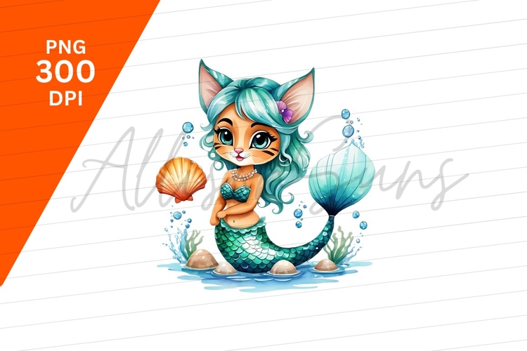 Mermaid Clipart Image 15