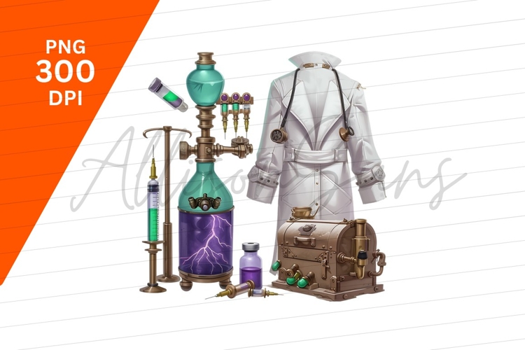 Steampunk Clipart Image 23