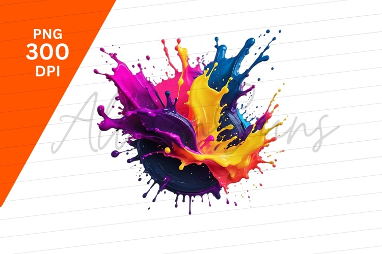 Paint Splash Png Image 14