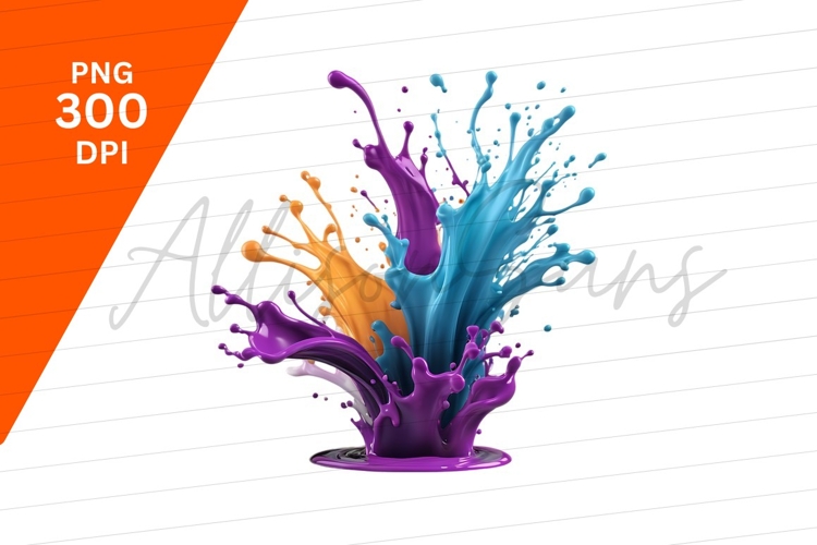 Paint Splash Png Image 18