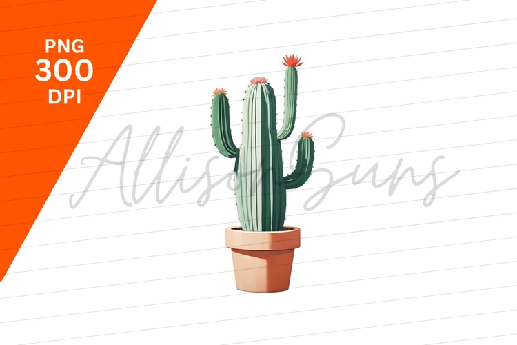 Flower In A Pot Clipart Image 13
