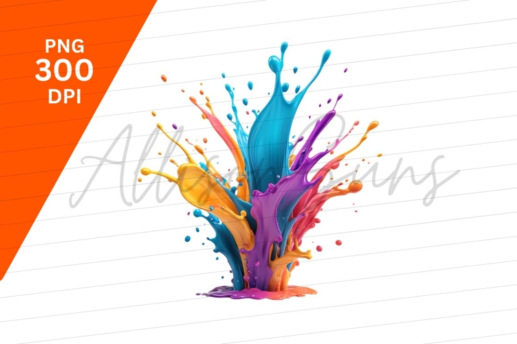 Paint Splash Png Image 5