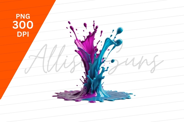 Paint Splash Png Image 19