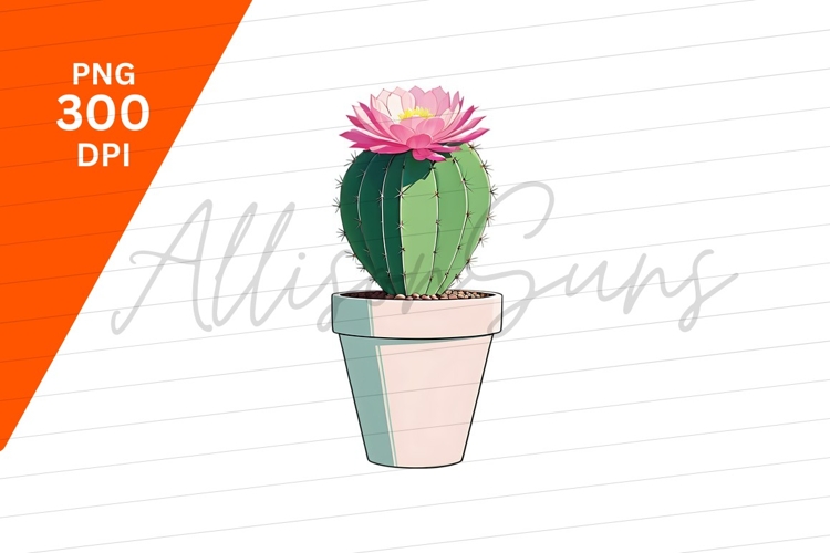 Flower In A Pot Clipart Image 11