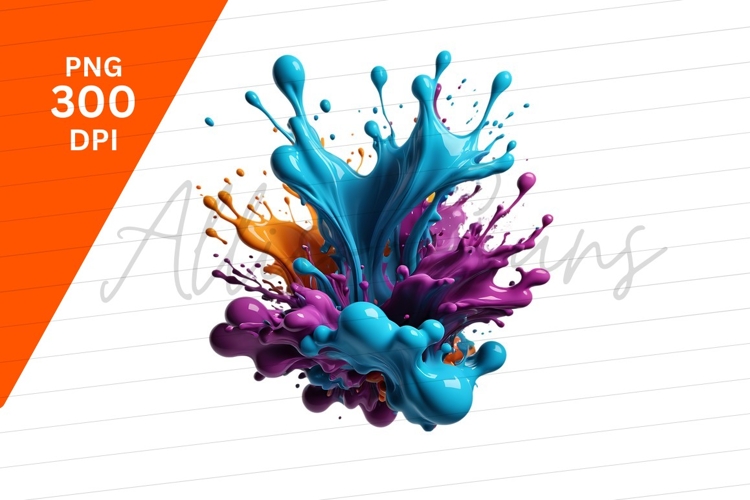 Paint Splash Png Image 15