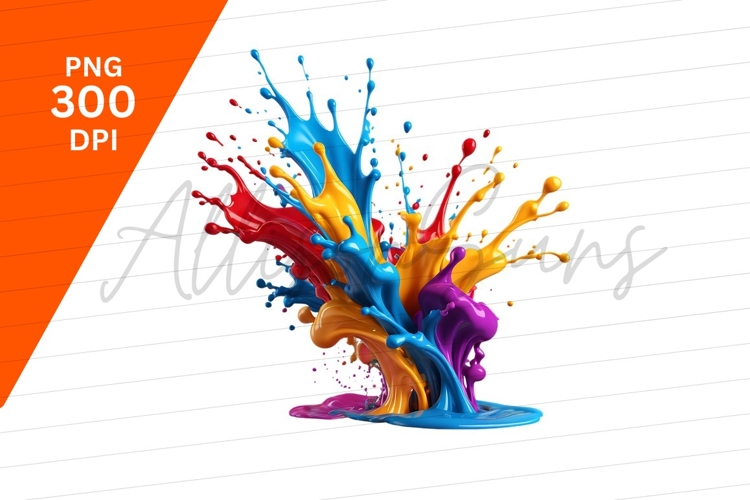 Paint Splash Png Image 18