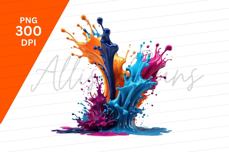 Color Splash Background Image 6