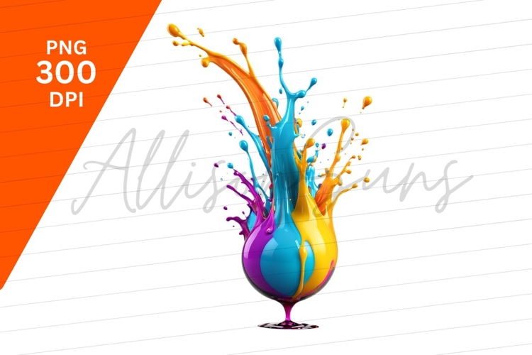 Paint Splash Png Image 3