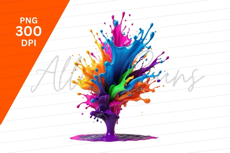 Color Splash Background Image 2