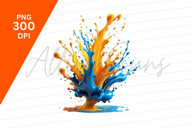 Paint Splash Png Image 23