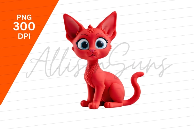 Cartoon Cat Image 14