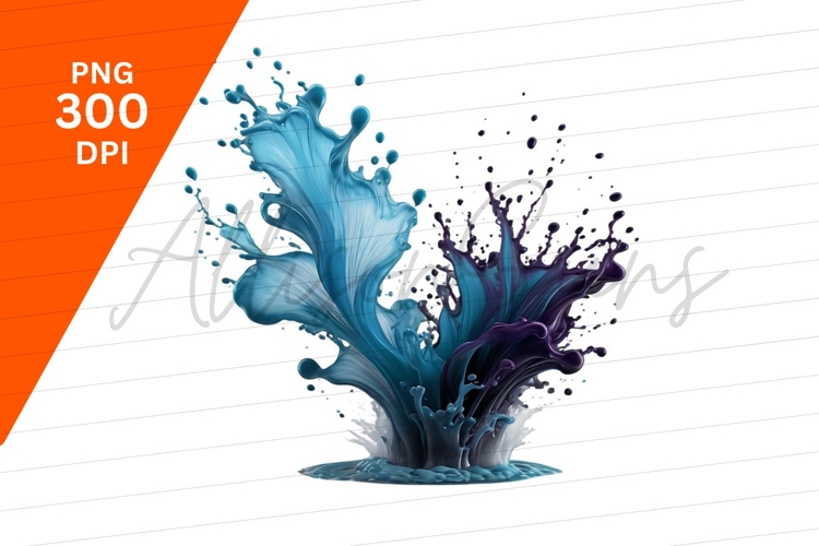 Paint Splash Png Image 7