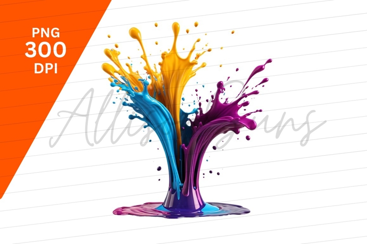 Paint Splash Png Image 20