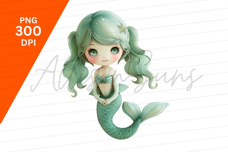 Mermaid Clipart Image 10