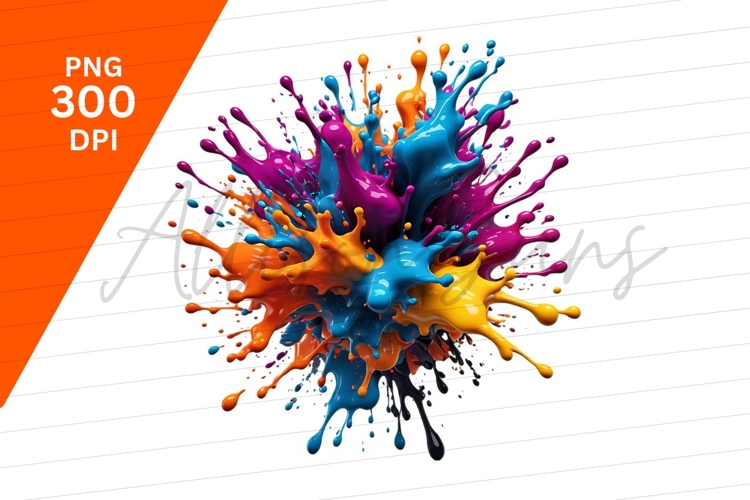 Paint Splash Png Image 22