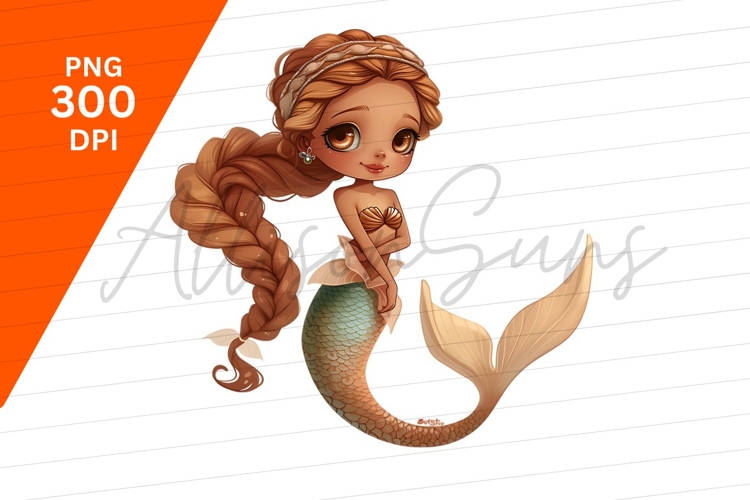 Mermaid Clipart Image 5