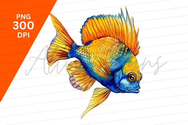 Fish Drawing Image 23