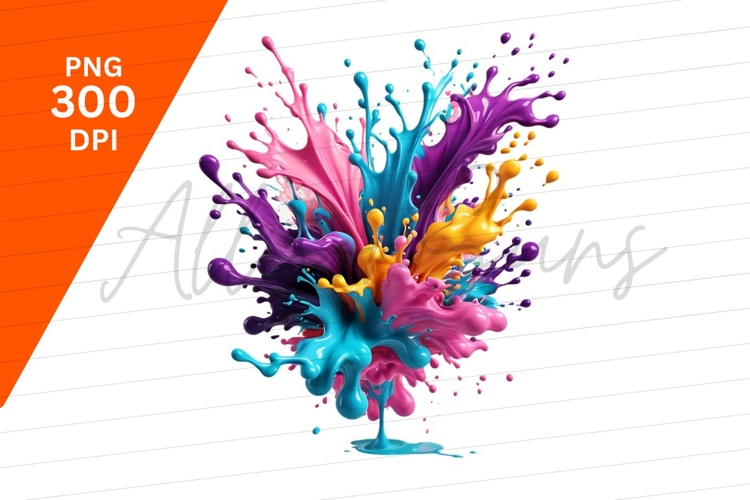 Paint Splash Png Image 18