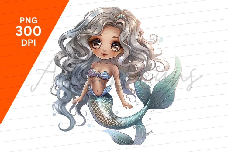 Mermaid Clipart Image 2