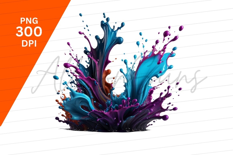 Paint Splash Png Image 3