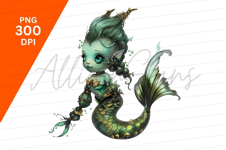 Mermaid Clipart Image 23