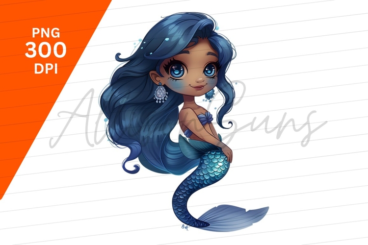 Mermaid Clipart Image 20