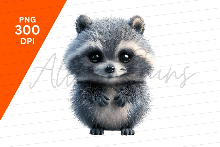 Raccoon Clipart Image 6
