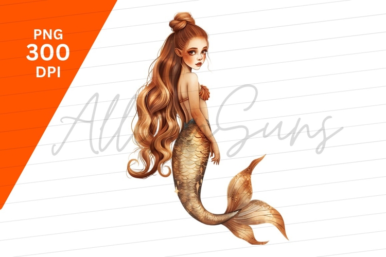 Mermaid Clipart Image 7