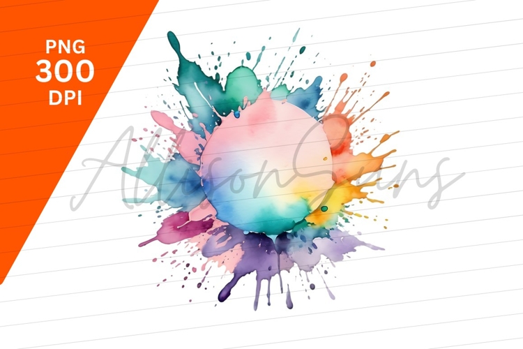 Splat Clipart Image 16