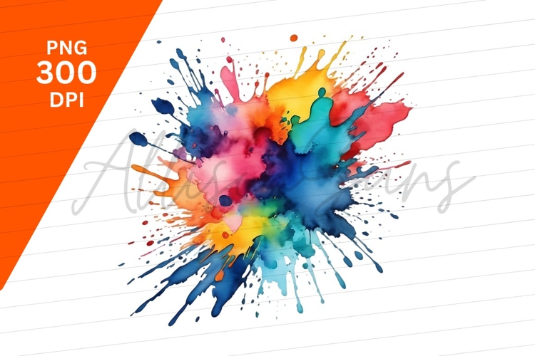 Splat Clipart Image 12