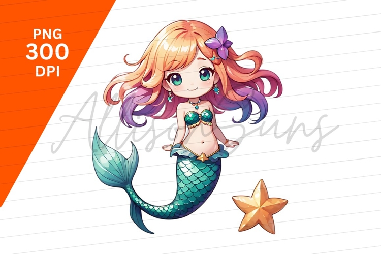 Mermaid Clipart Image 3