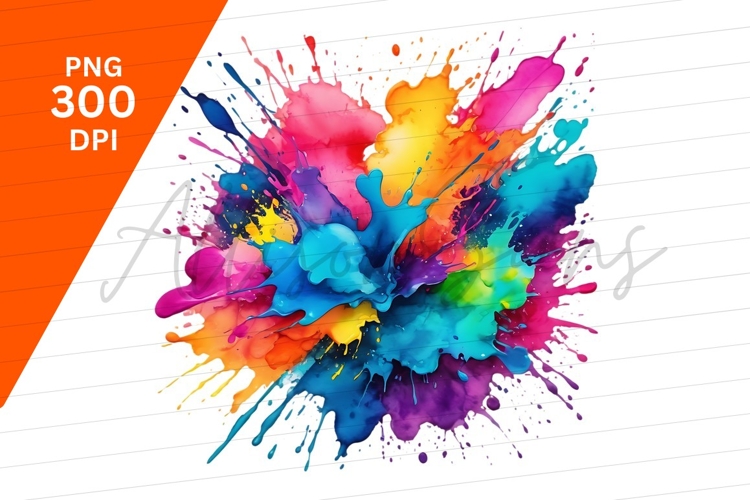 Watercolor Paint Clipart Image 20