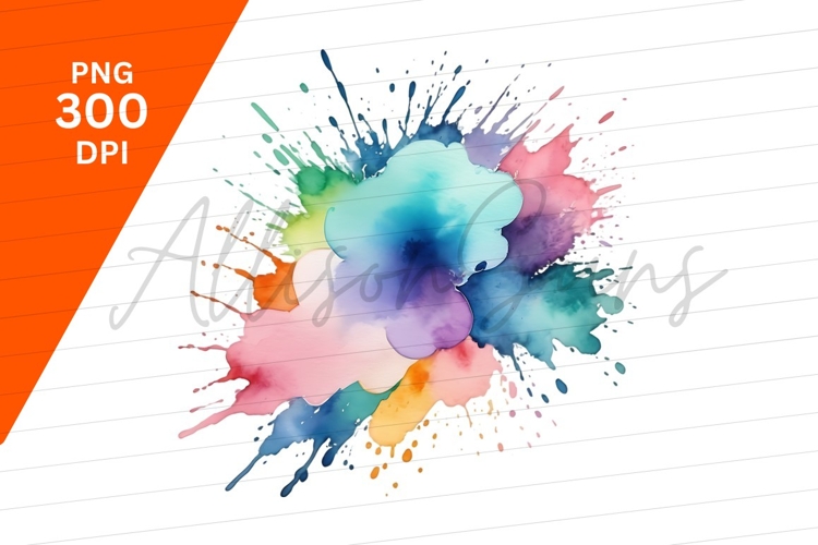 Splat Clipart Image 8