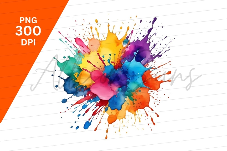 Watercolor Paint Clipart Image 9